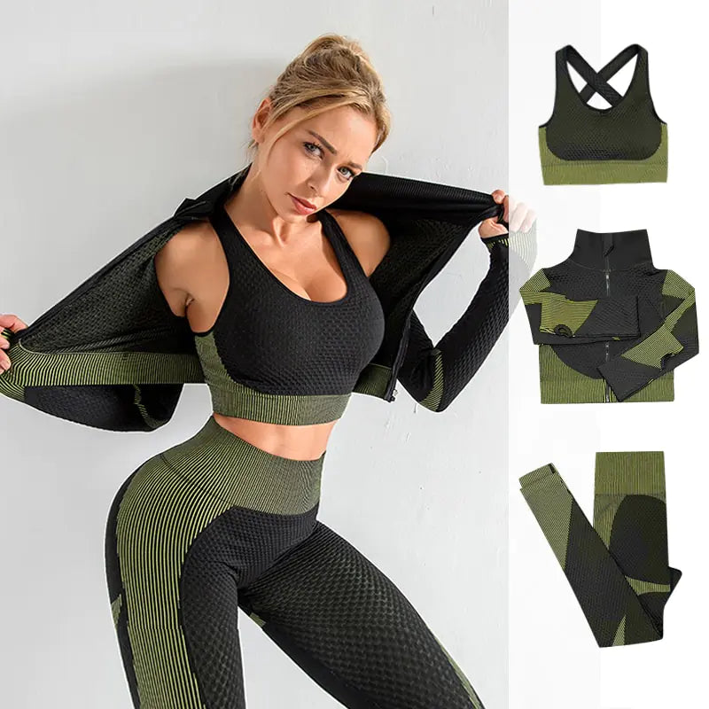 Yoga Apparel Collection Seamless Sets