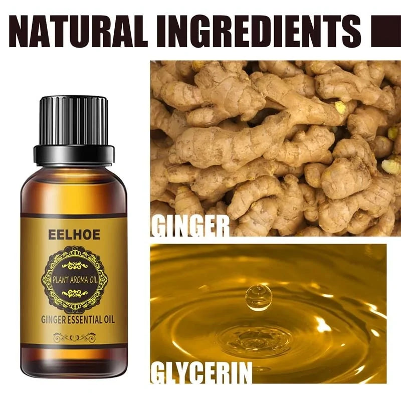 Ginger Extract Essential Massage Oil