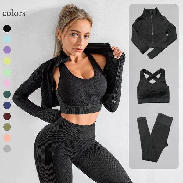 Yoga Apparel Collection Seamless Sets