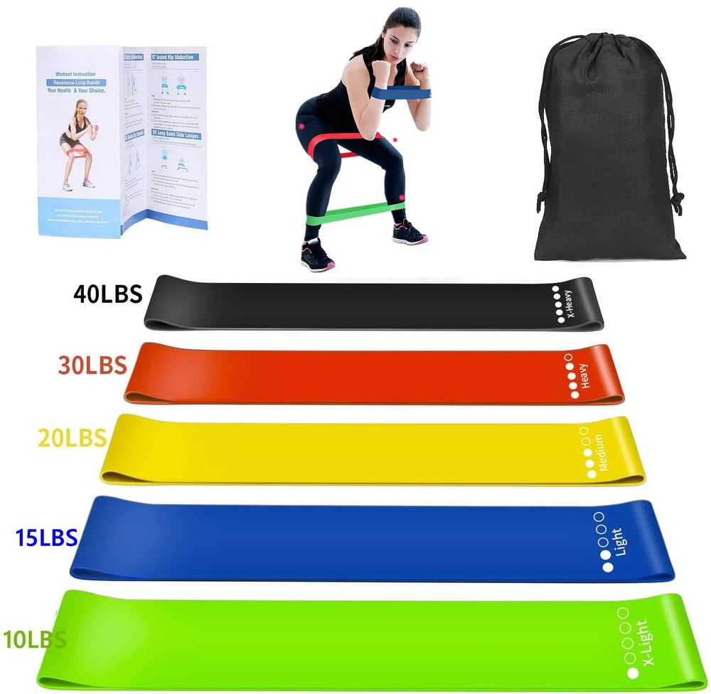 16 Resistance Bands Set Fitness Training