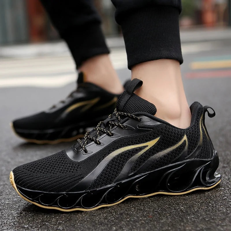 Men's Mesh Blade Running Shoes