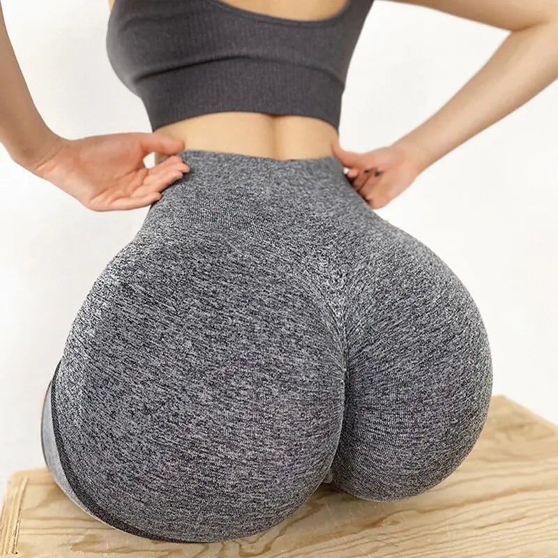 Seamless Booty Push Up Gym Shorts