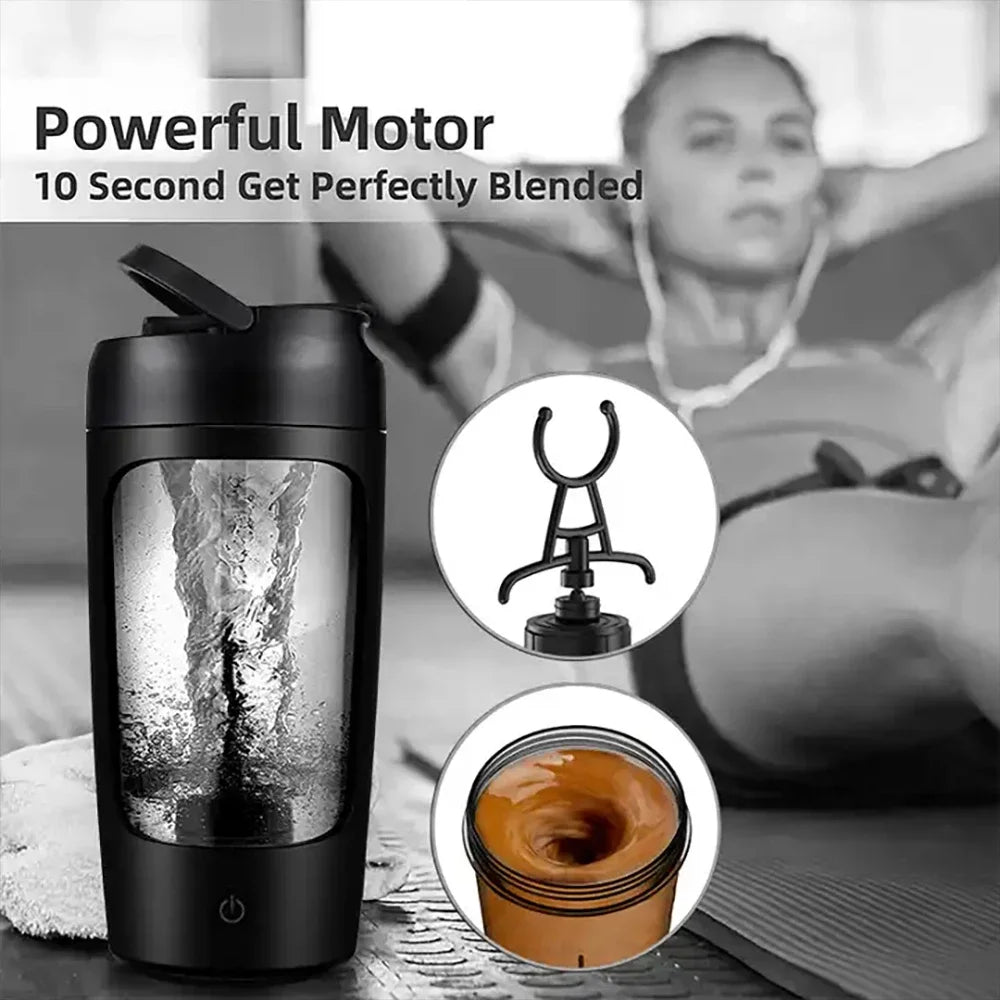 Portable Electric Blend Shaker Bottle