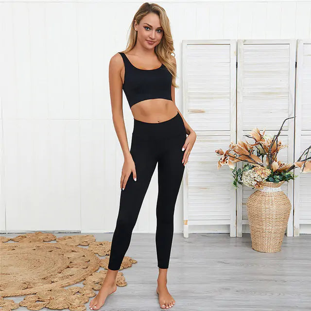 Matching Yoga Seamless Sportswear