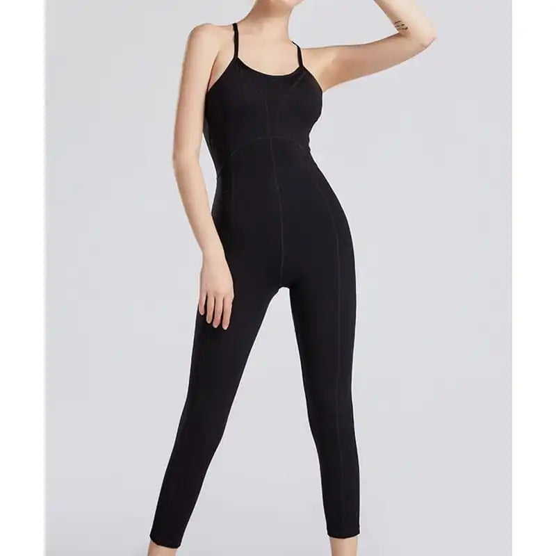 Women's Strap Sports Bodysuit