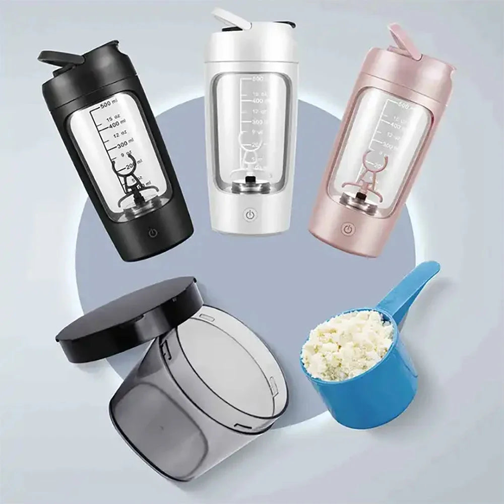 Portable Electric Blend Shaker Bottle