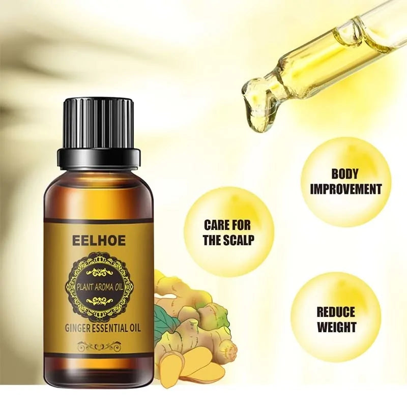 Ginger Extract Essential Massage Oil