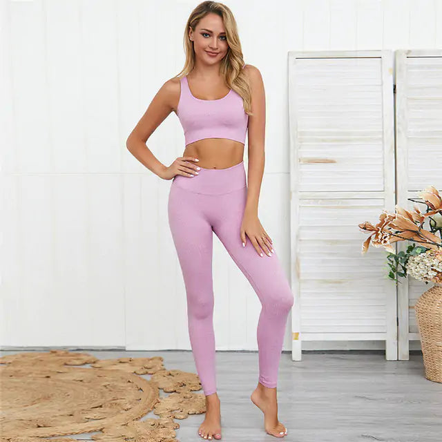 Matching Yoga Seamless Sportswear